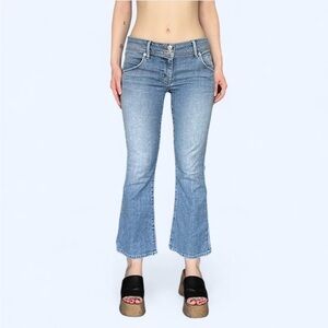 Hudson mid rise denim jeans